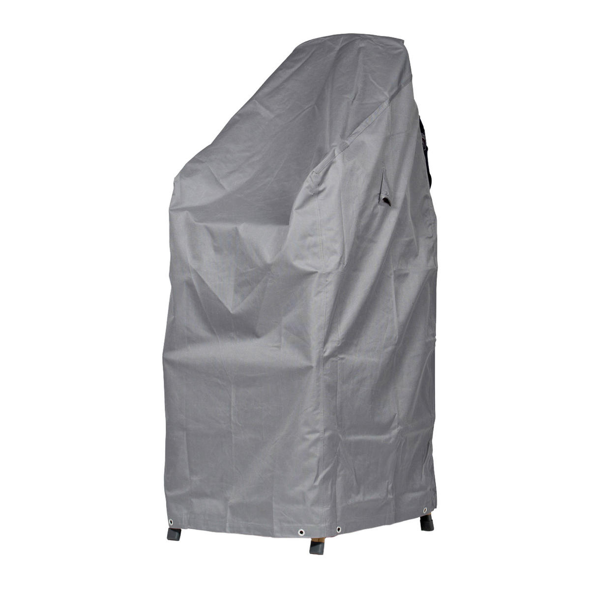 SCHUTZHÜLLE für Stapelstühle / Klappsessel SHP-20007 - Grau, Kunststoff (68/150/98cm) - mehr Garten