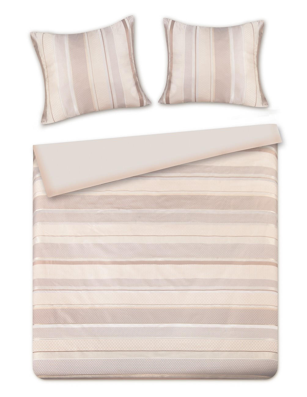 BETTWÄSCHE Gwanda - Beige, Textil (160/200cm) - home&you