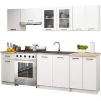 KUCHYŇSKÝ BLOK Bílá 203/240/46 - bílá, kompozitní dřevo (240/203/46cm) - RAUMHIRSCH FURNITURE