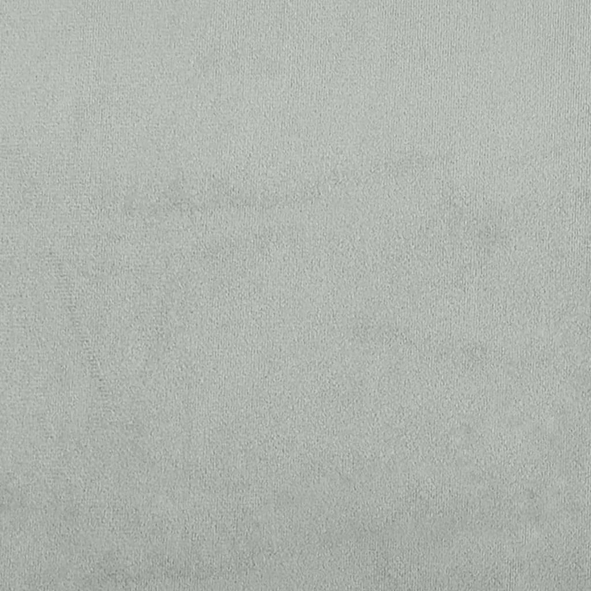 TAGESBETT HELLGRAU 100X200 CM SAMT - Hellgrau, Holz/Textil - vidaXL