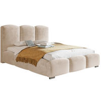 BETT Hellbeige BEN 14 Modern 180x200 cm - Beige, Textil (180/200cm) - Sepro Meble