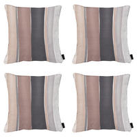 DEKORATIONSKISSEN Nox - Mehrfarbig - 50/50/10 cm - 4er-Set - Multicolor, Textil (50/50cm) - Madison