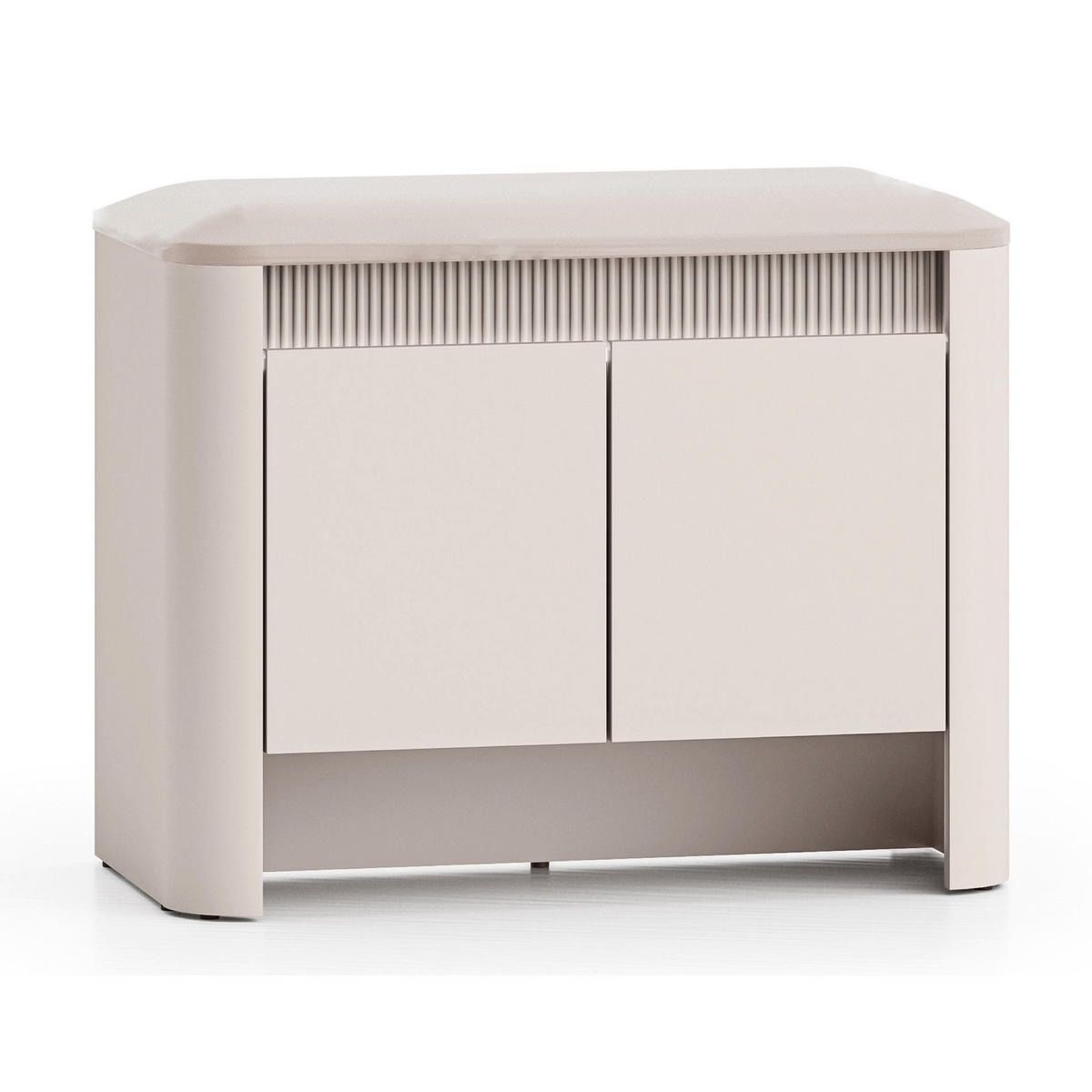 SCHUHSCHRANK Crupet Taupe 68 cm - Taupe, Holzwerkstoff (68/55/34cm) - Homebook