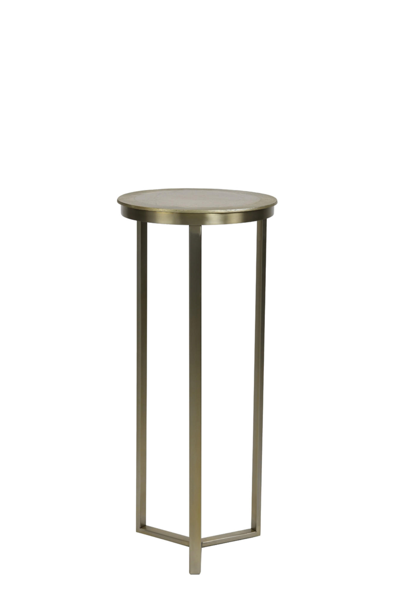 SÄULE Retiro Gold Ø35/81 cm - Goldfarben, Metall (35/35/81cm) - Light & Living