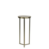 SÄULE Retiro Gold Ø35/81 cm - Goldfarben, Metall (35/35/81cm) - Light & Living