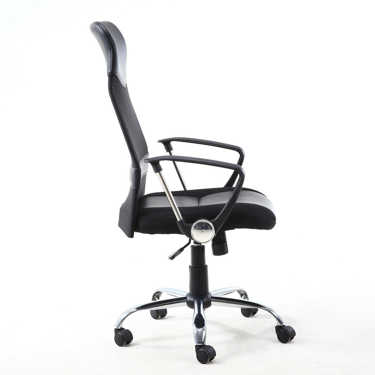 DREHSTUHL Campus Schwarz - Schwarz, Textil (62/110/62cm) - VS Venta-stock