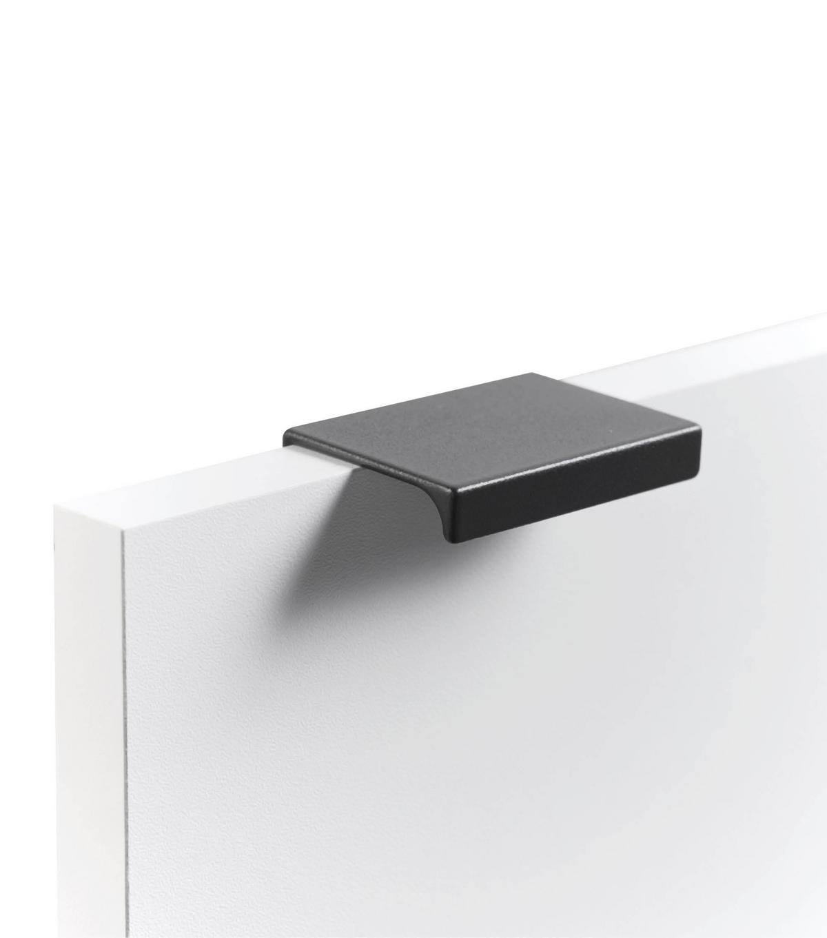 MÖBELGRIFF Der Handliche - Anthrazit/Schwarz, Metall (1.5/3.5/5cm) - Mokebo