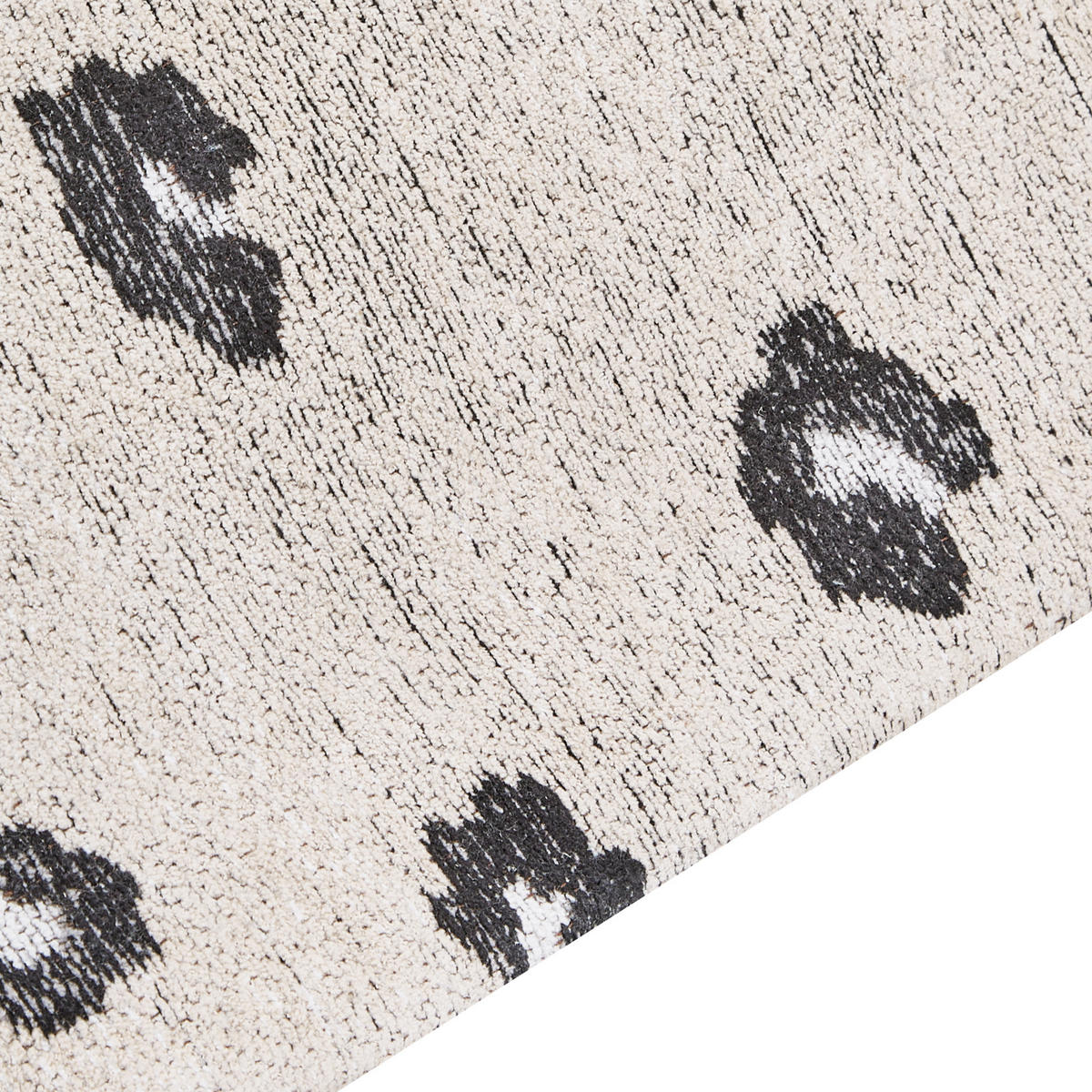 KURZFLOR-TEPPICH Afis 150/80 cm - Beige, Textil (80/150cm) - Beliani