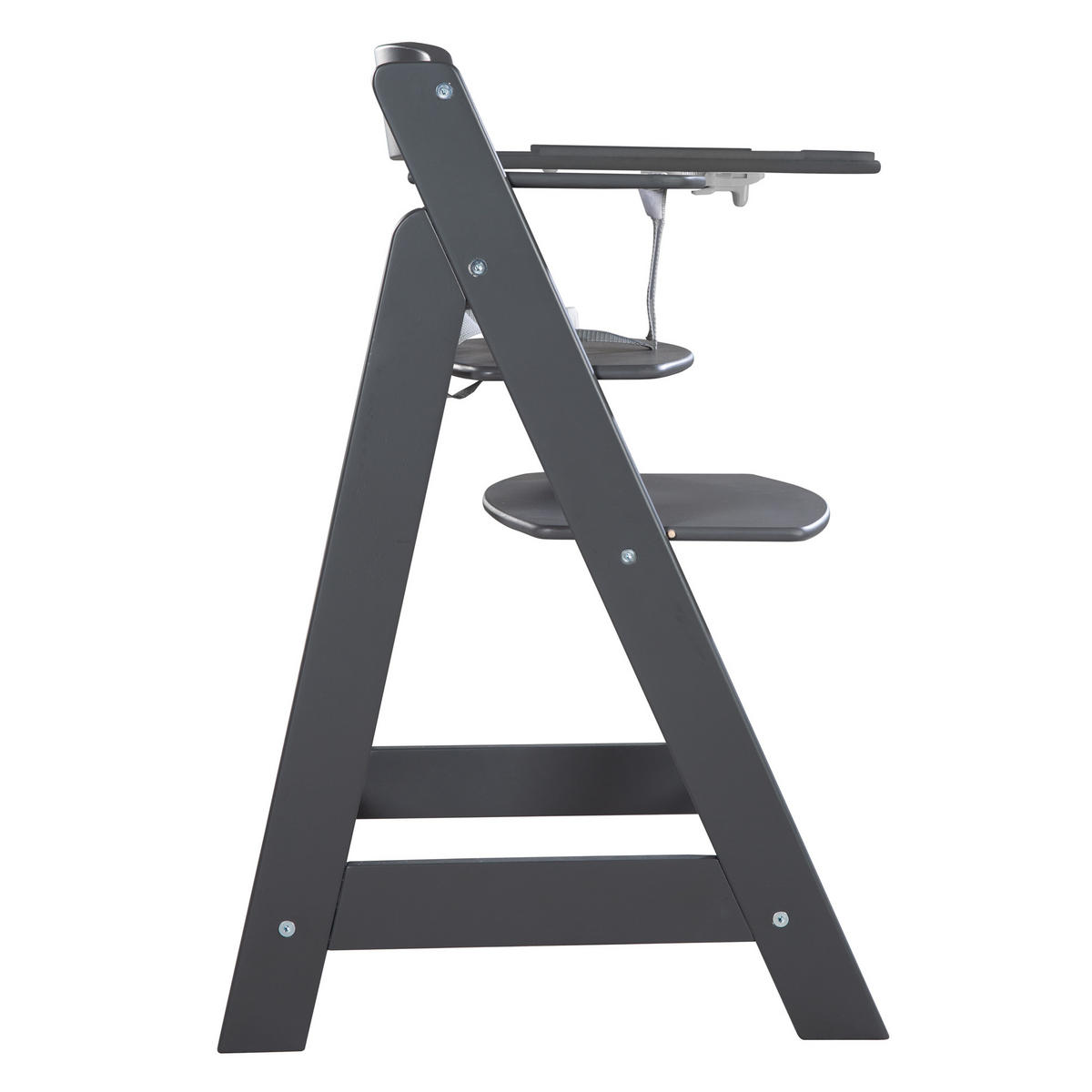 HOCHSTUHL-ESSBRETT Sit Up Flex Anthrazit - Anthrazit, Holzwerkstoff (43/2/41cm) - Roba