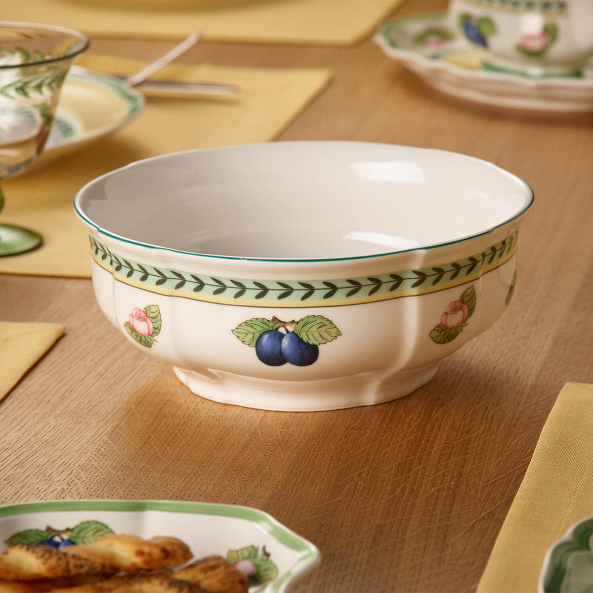 SCHÜSSEL French Garden Fleurence bunt ø 20,9 cm - Multicolor, Keramik (21cm) - Villeroy & Boch