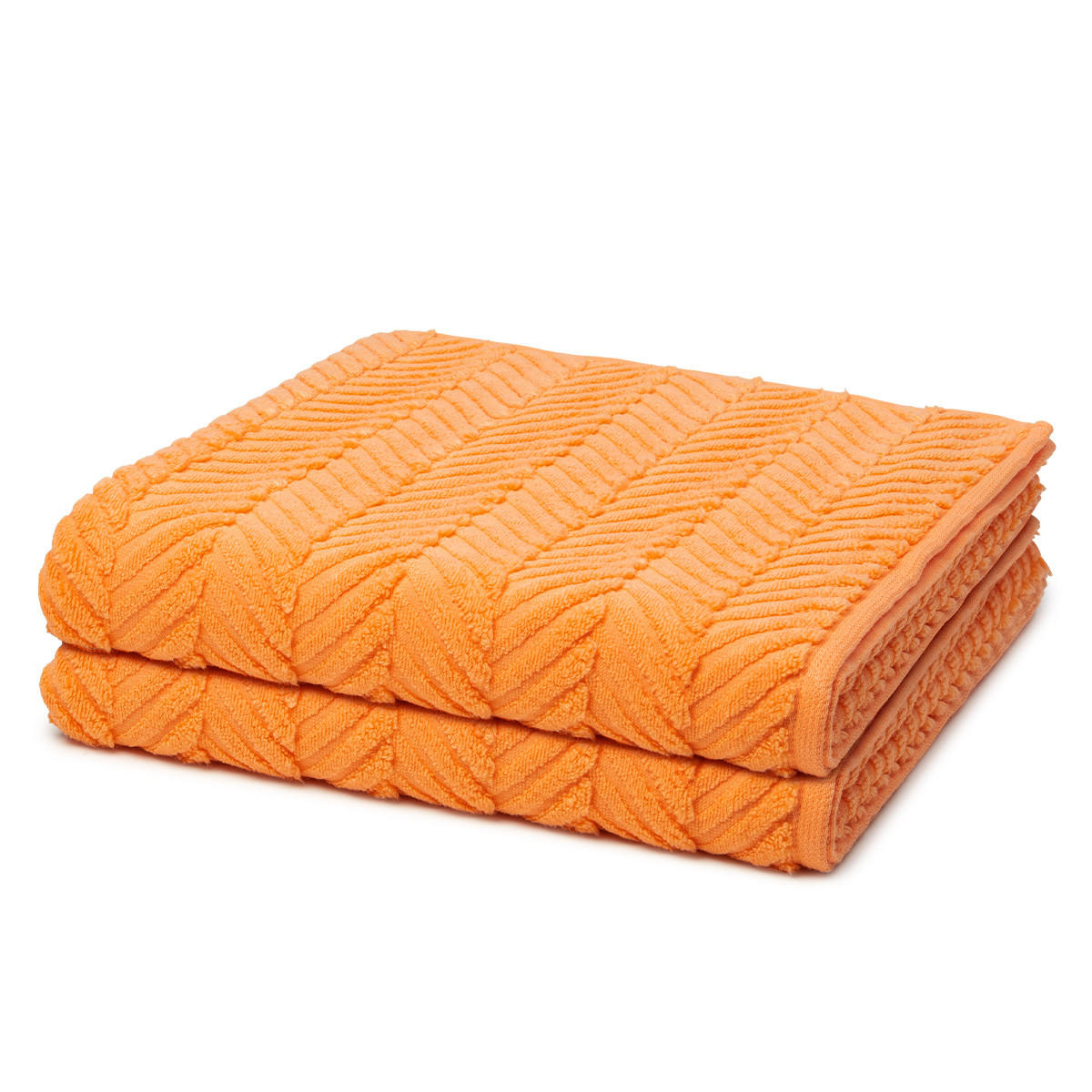 DUSCHTUCH Sensual Skin Zopf 2er-Set - Gelb, Textil (75/140cm) - Ross