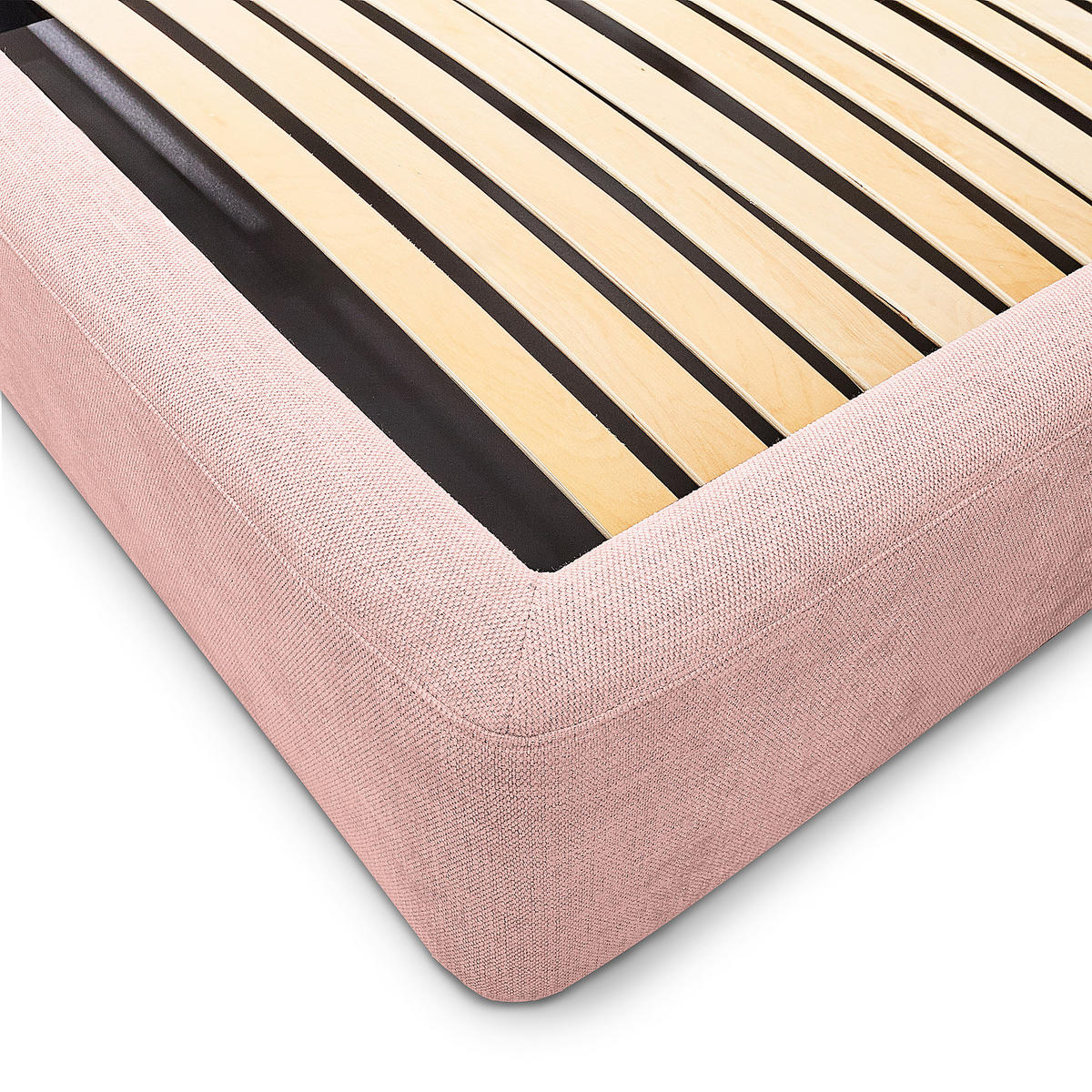 POLSTERBETT - Mauve, Textil (180/200cm) - home24