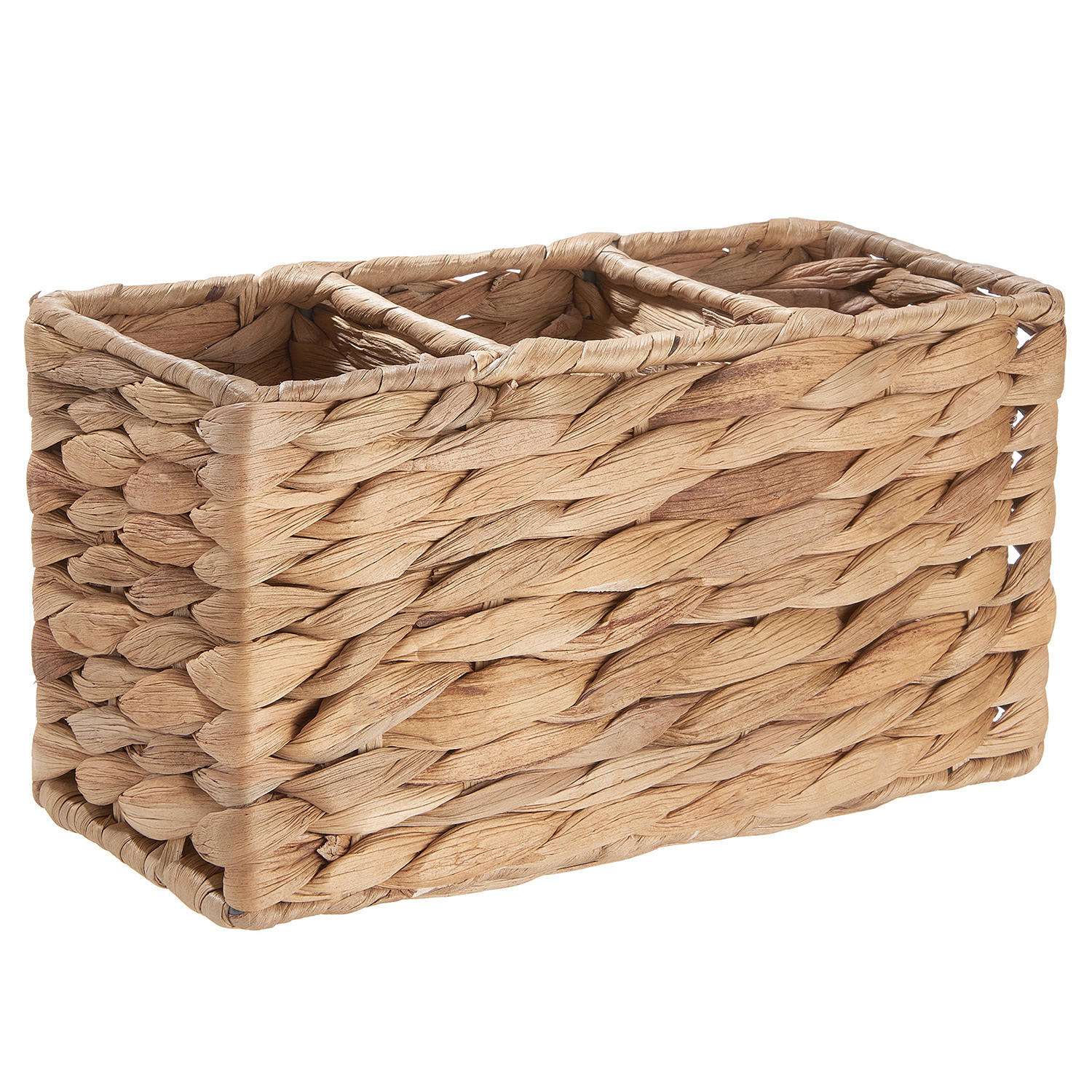 BESTECKKORB (4er Set) Rush Rope - Braun, Naturmaterialien (10/12/23cm) - BUTLERS