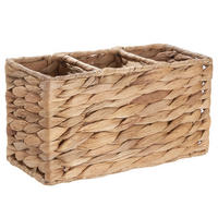 BESTECKKORB (4er Set) Rush Rope - Braun, Naturmaterialien (10/12/23cm) - BUTLERS