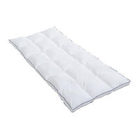 TOPPER - 1 Person - stoff - weiß Prestigia - Weiß, Textil (90/190cm) - Vente-Unique