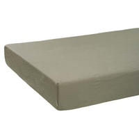 SPANNBETTTUCH reines Leinen leinen-taupe 90/200 cm - Taupe, Naturmaterialien (90/200cm) - beties Heimtextil