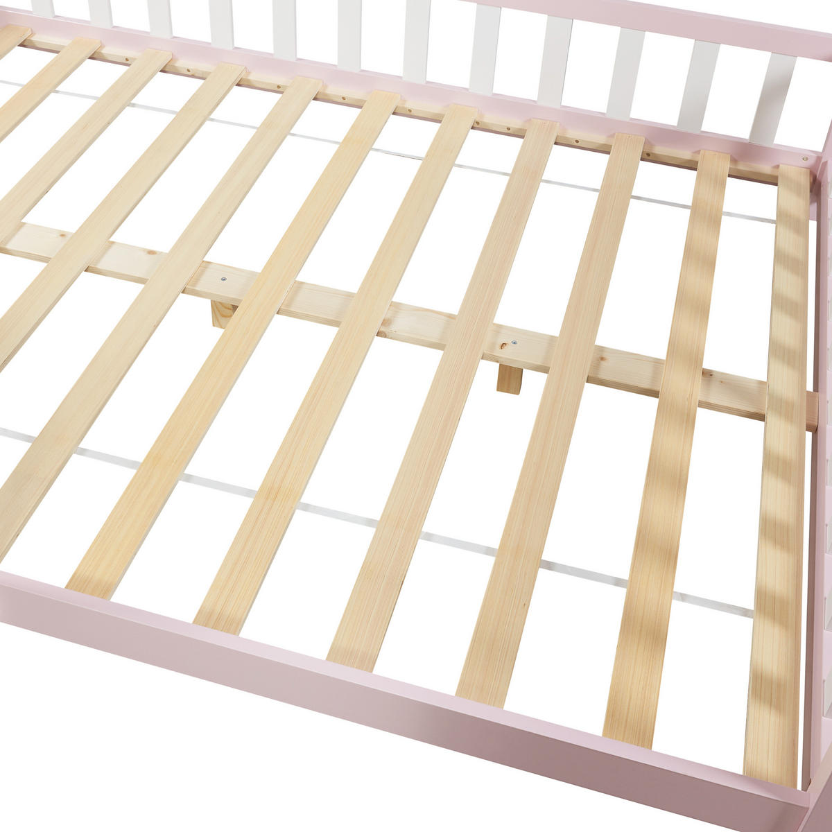 Pink, Holz (120/200cm) - [en.casa]