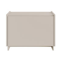 NACHTTISCH Magro Kaschmir 62 cm - Taupe/Kaschmir, Holzwerkstoff (62.3/46.2/39cm) - Selsey