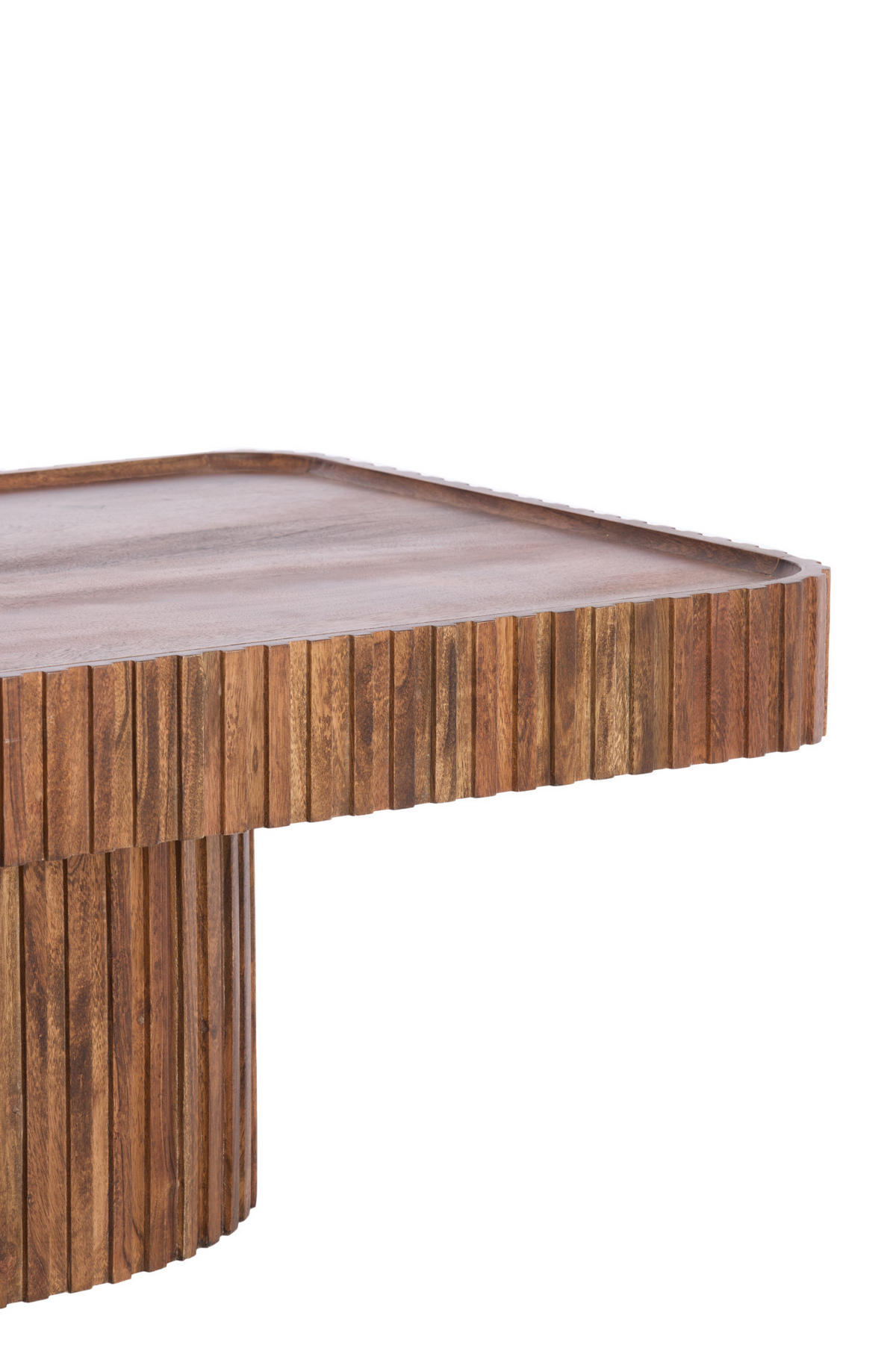 COUCHTISCH Kyoto Braun 120/70/42 cm - Dunkelbraun, Holz (120/70/42cm) - Light & Living
