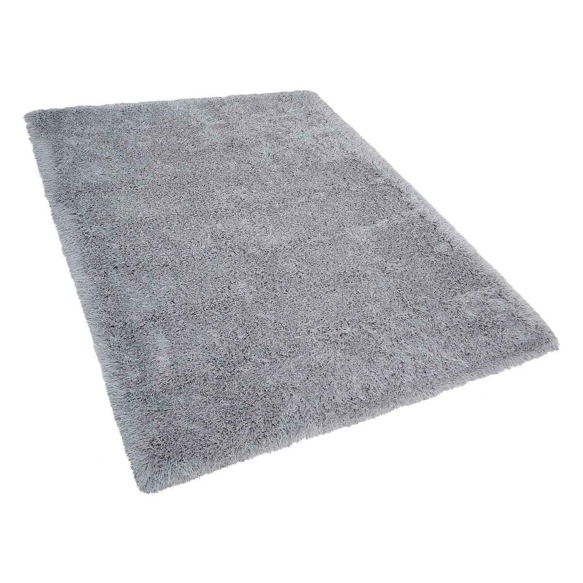 SHAGGY-TEPPICH Cide 200/140 cm - Grau, Kunststoff (140/200cm) - Beliani