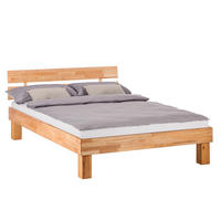 BETT - Massivholz - Kernbuche, Holz (140/200cm) - home24