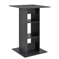 BARTISCH Visby - Dunkelgrau, Holzwerkstoff (70/110/70cm) - [en.casa]