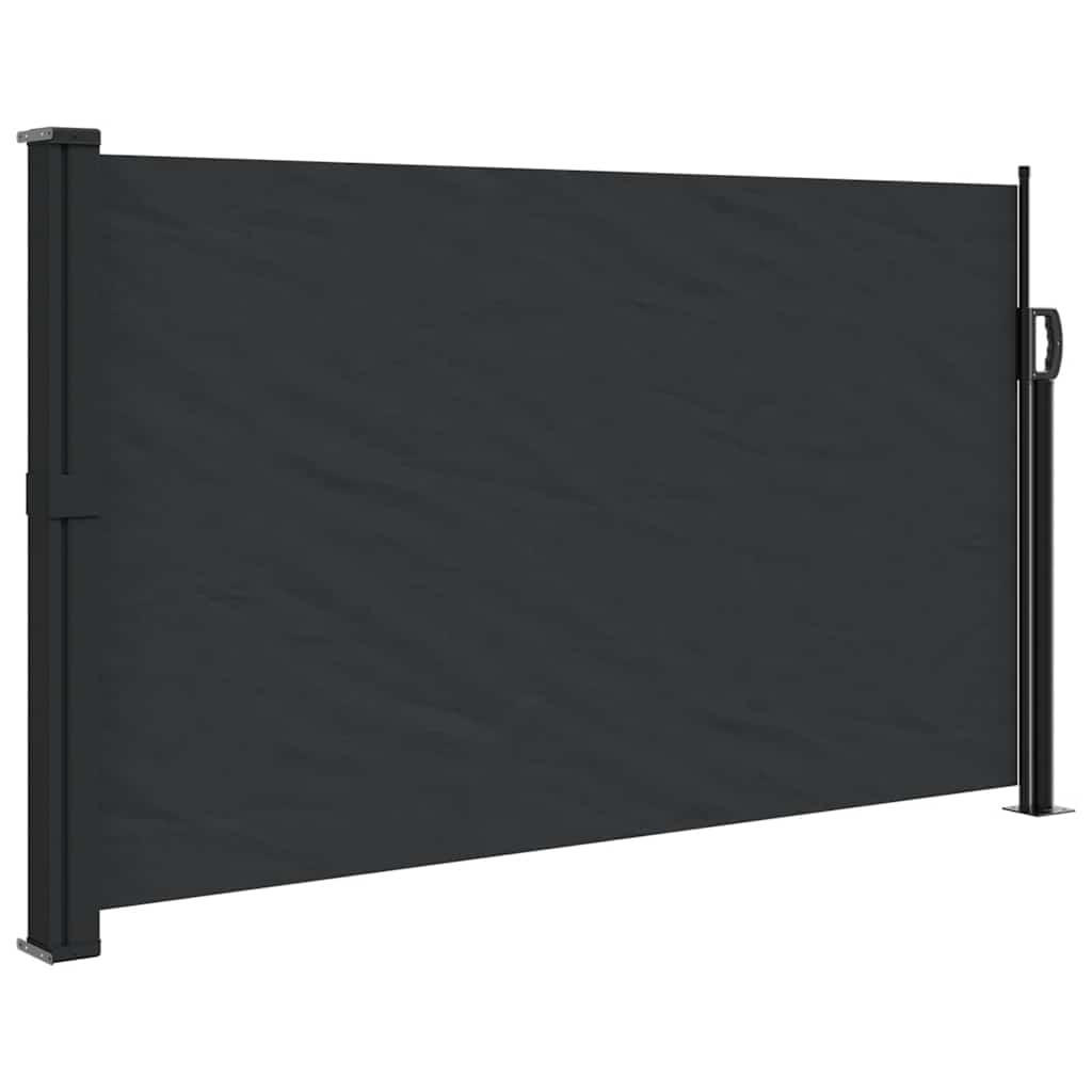 SEITENMARKISE Ausziehbar Schwarz 117x300 cm - Schwarz, Textil (300/117/300cm) - furnicato