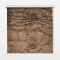 VNÚTORNÁ roleta - okenná roleta - roleta - 100x140 cm - Tmavé drevo - hnedá, plast (100/140/0.5cm) - TULUP