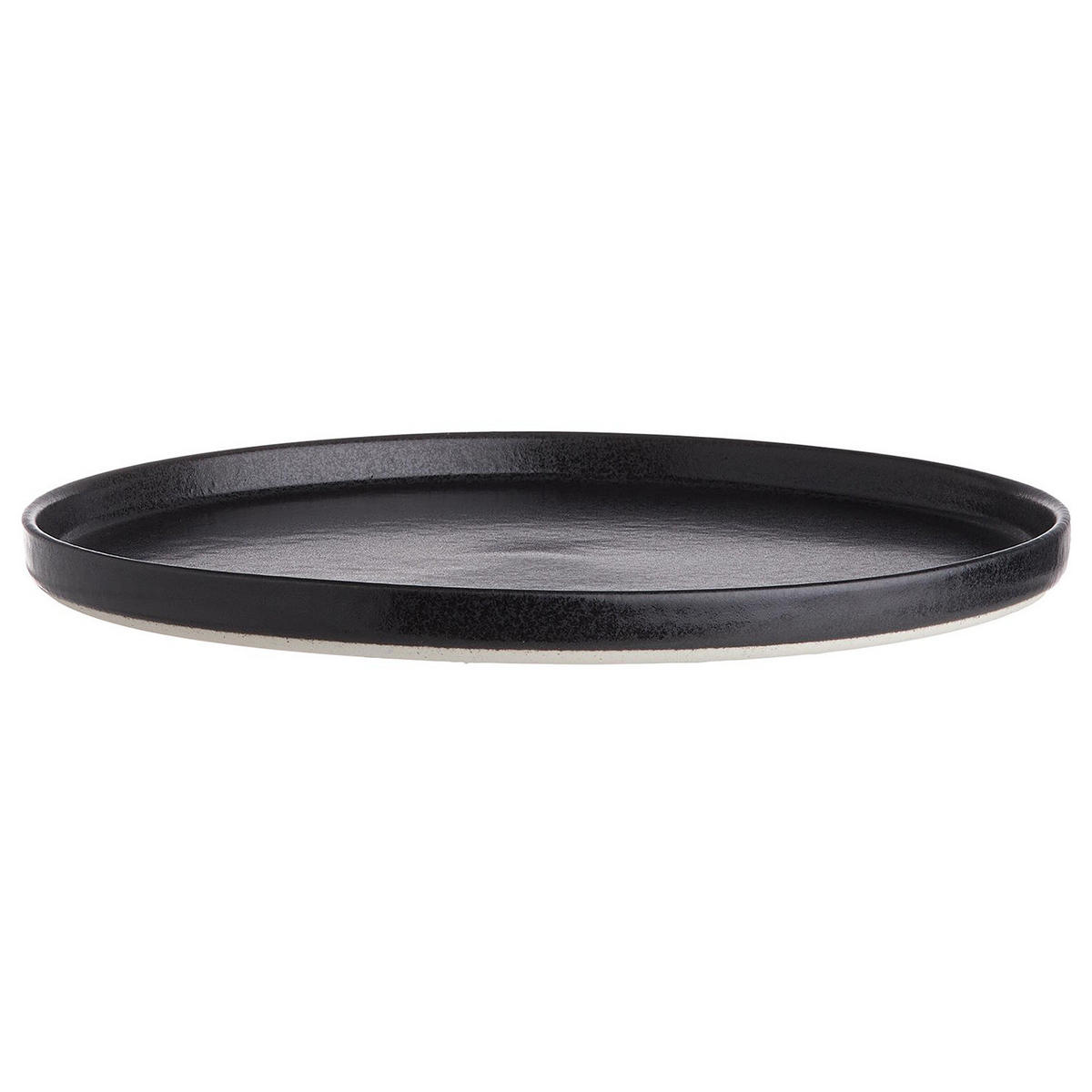 FRÜHSTÜCKSTELLER (4er Set) Casa Nova - Schwarz, Keramik (23/23/1cm) - Butlers