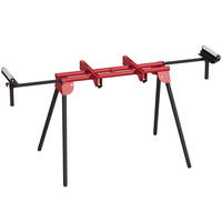 GEHRUNGSSÄGENSTÄNDER Metall Rot - Rot, Metall (94/63/76cm) - HOMCOM