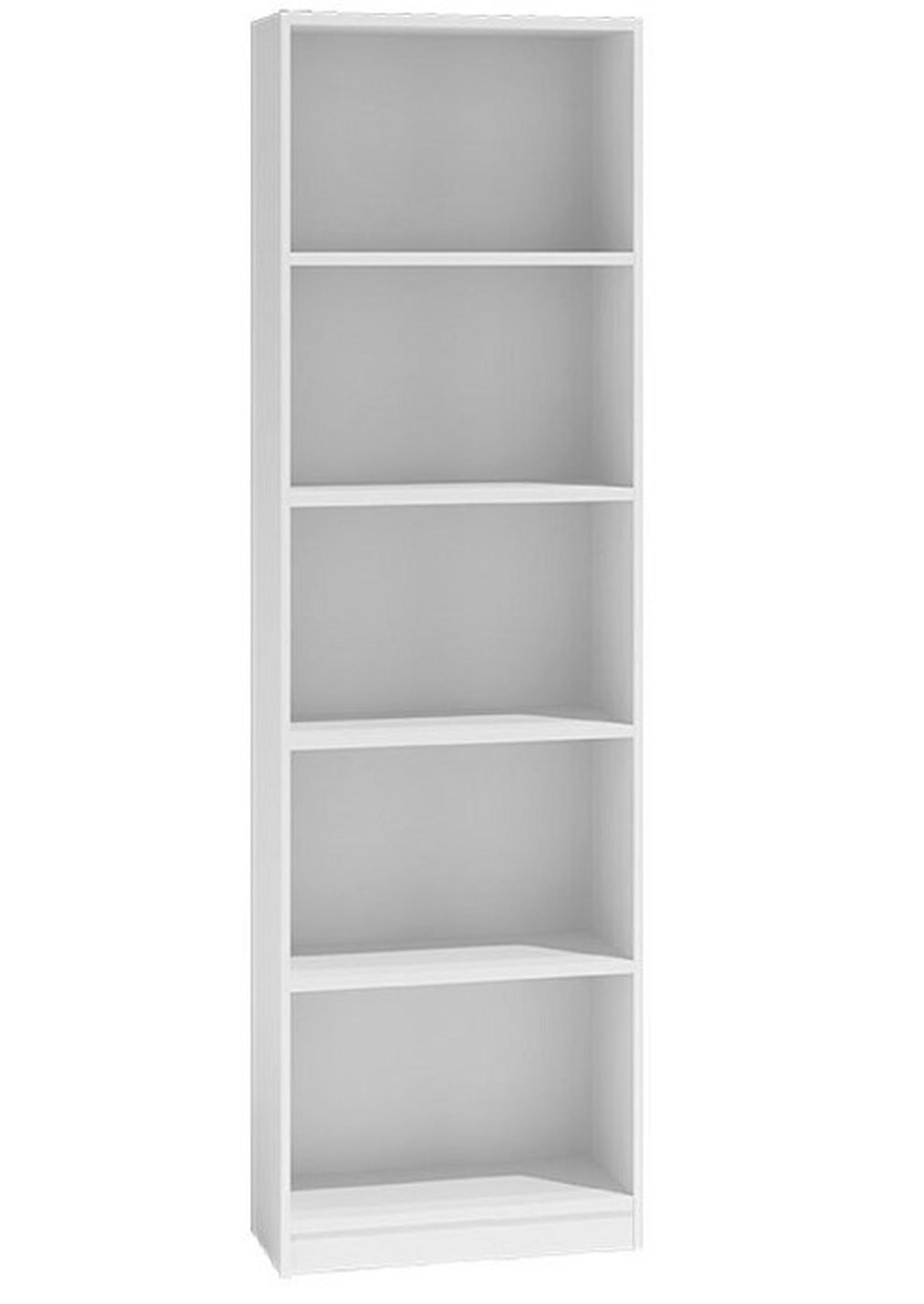 BOKHYLLOR Vit 40/182/30 - Vit, Träbaserade material (40/182/30cm) - RAUMHIRSCH FURNITURE