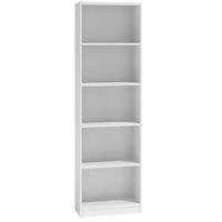 BOKHYLLOR Vit 40/182/30 - Vit, Träbaserade material (40/182/30cm) - RAUMHIRSCH FURNITURE
