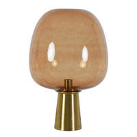 TISCHLAMPE Maysony Braun Ø40/59 cm - Braun, Glas (40/40/59cm) - Light & Living