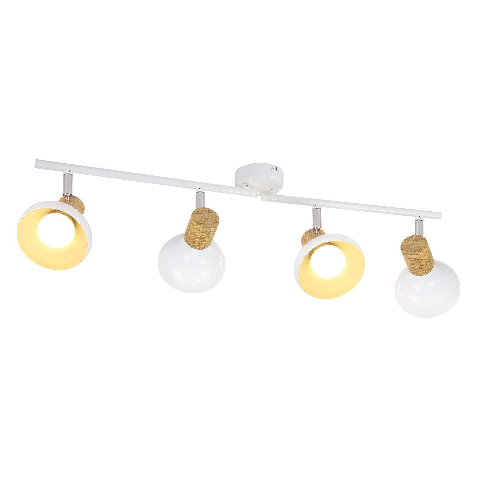 STRAHLER Farrell 70/11/15.5 cm - Weiß, Metall (70/11/15.5cm) - Nettlife