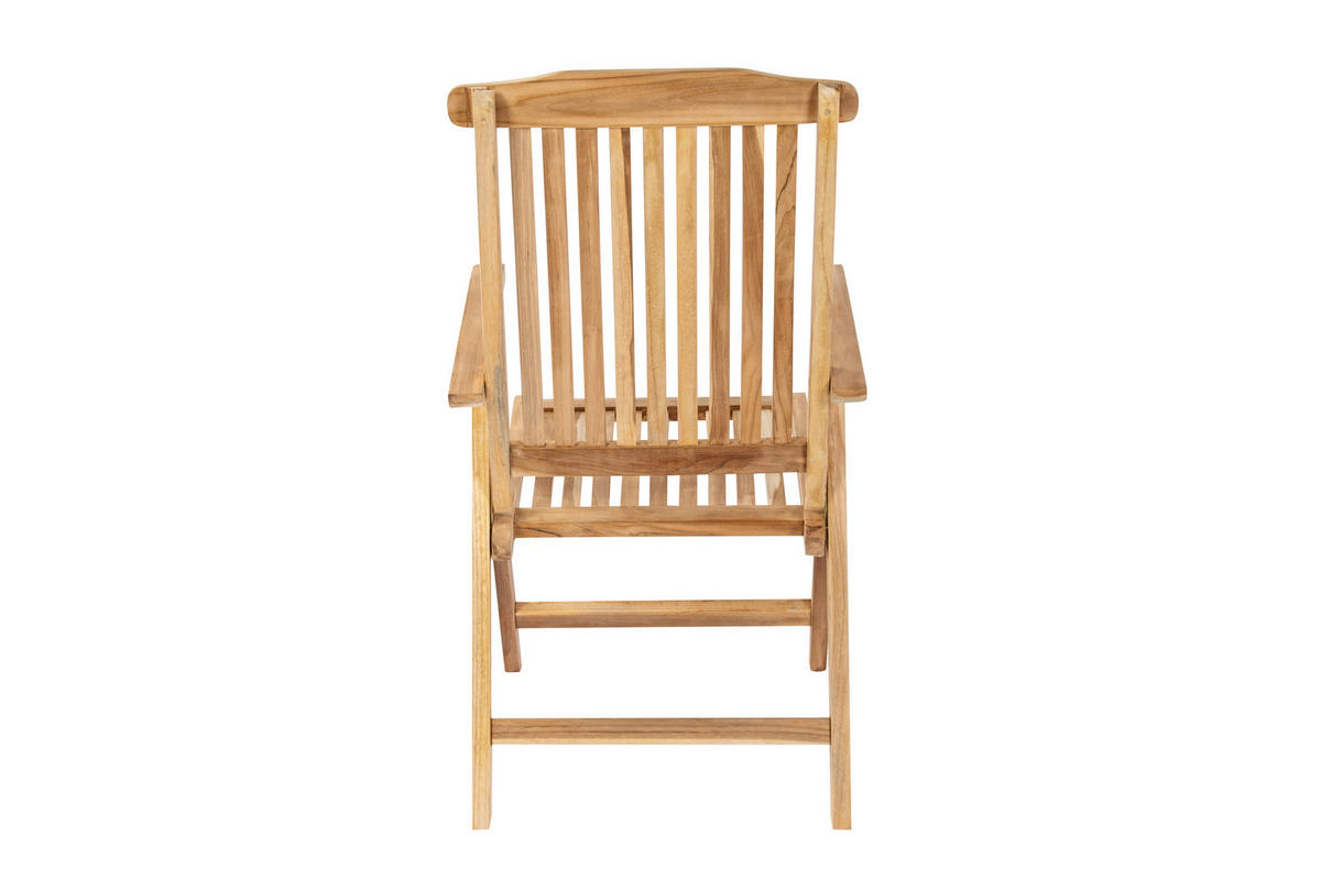 GARTENSTUHL ARUBA - Beige, Holz (50/108/47cm) - SAM