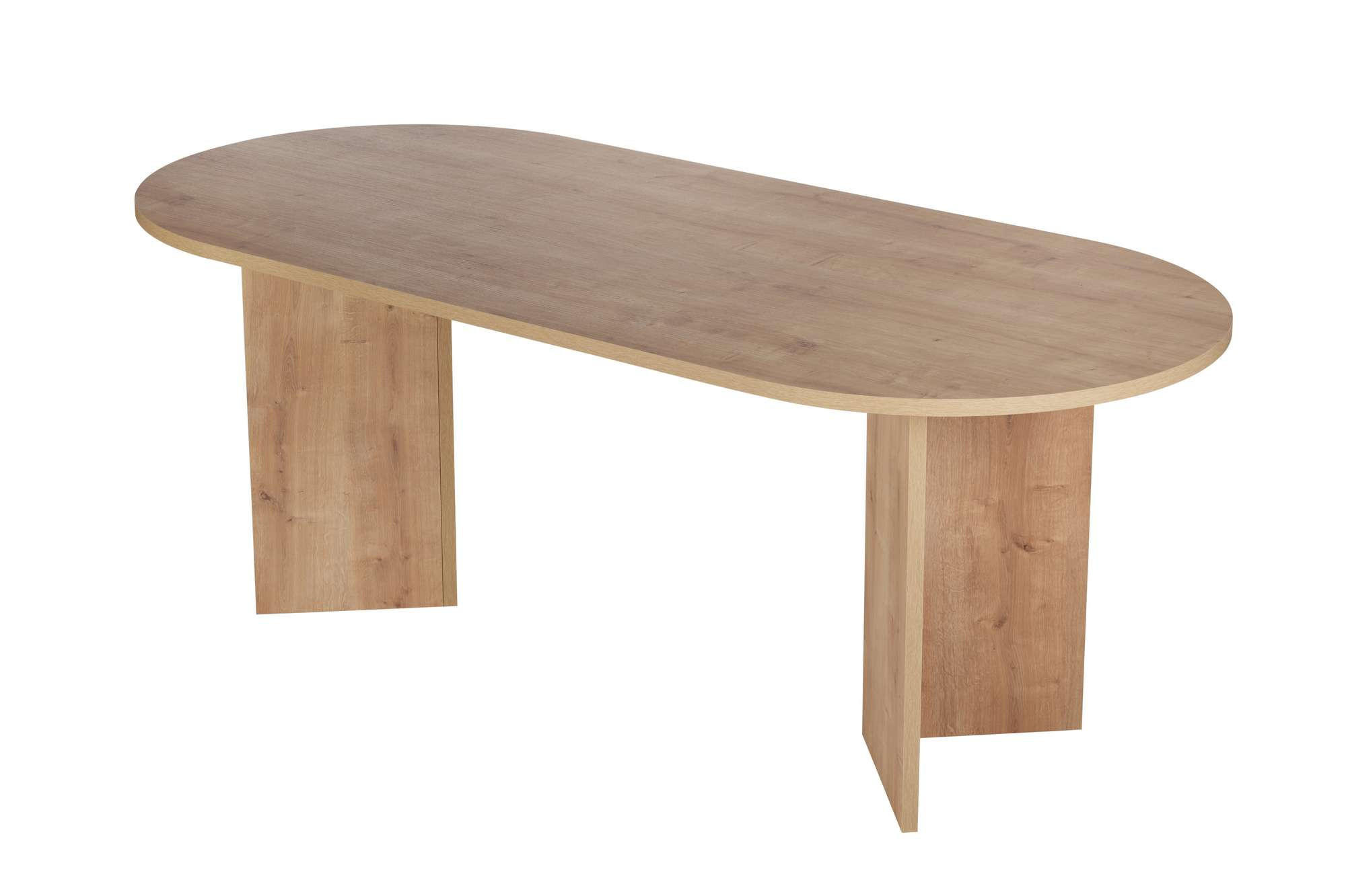 Habitat Garten Esstisch Braun 90x75x200 cm