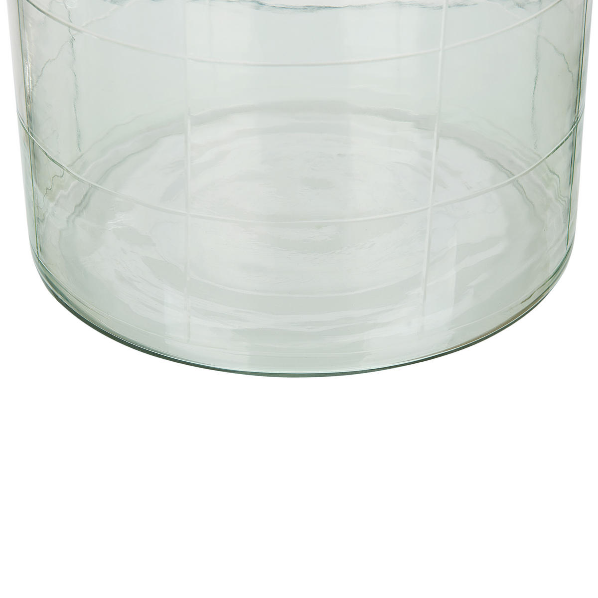 BLUMENVASE Glas grün Vindaloo - Grün, Glas (35cm) - Beliani