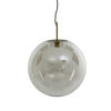 HÄNGELAMPE Medina Hell Ø48/48 cm - Transparent, Glas (48/48/48cm) - Light & Living