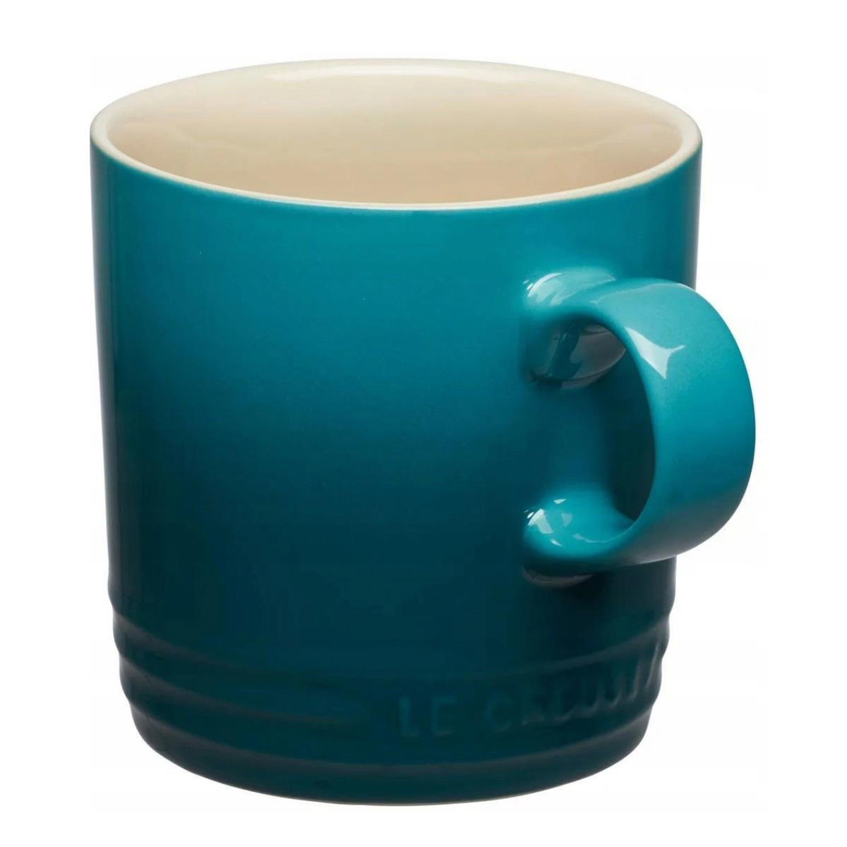 Le Creuset Becher Blau