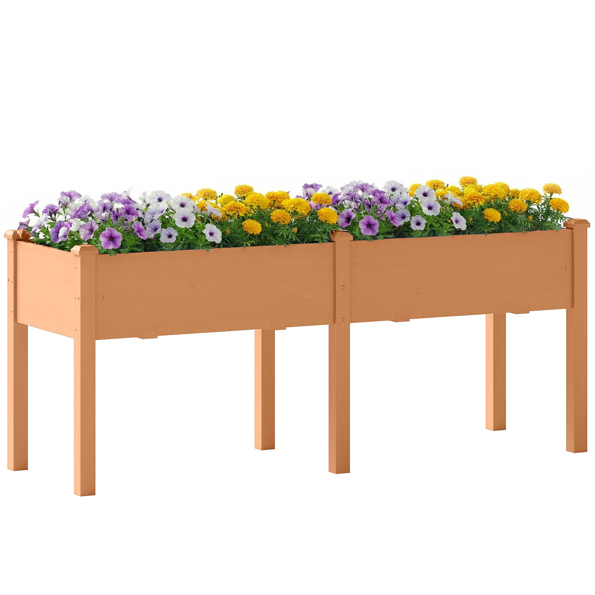 Forious Hochbeet, Mehrfarbig 184x76.5x59 cm
