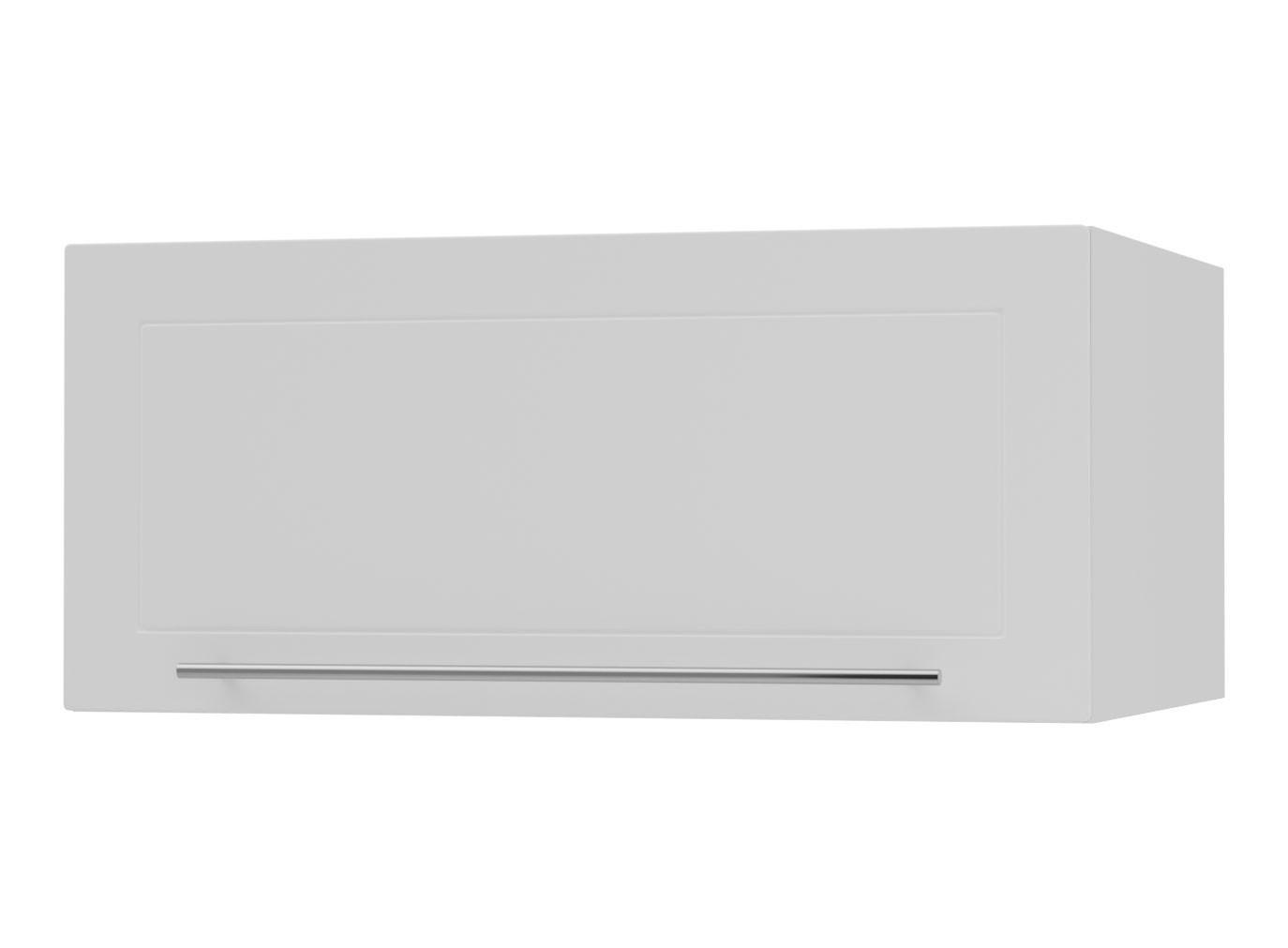 Feldmann-Wohnen Klapphängeschrank Weiß, Weiß 80x36x59 cm