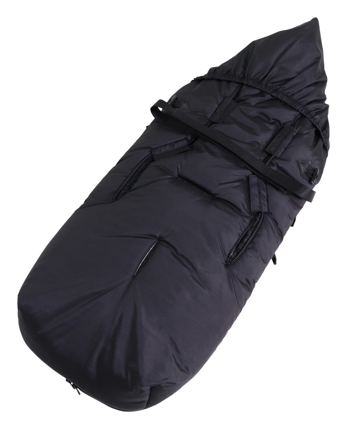 KINDERWAGEN-FUSSSACK XL TOO, black - Schwarz, Textil (46/10/105cm) - Kaiserbaby