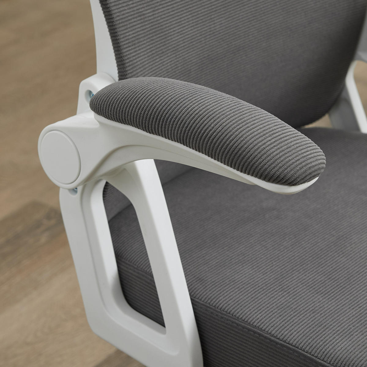 BÜROSTUHL Grau 58/65/108 cm - Grau, Metall (58/108/65cm) - PANGIVO