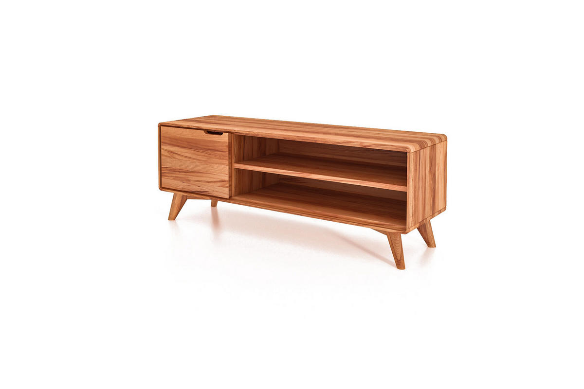 GREG HIFI-SCHRANK Kernbuche - Kernbuche, Holz (134/48/40cm) - byoak