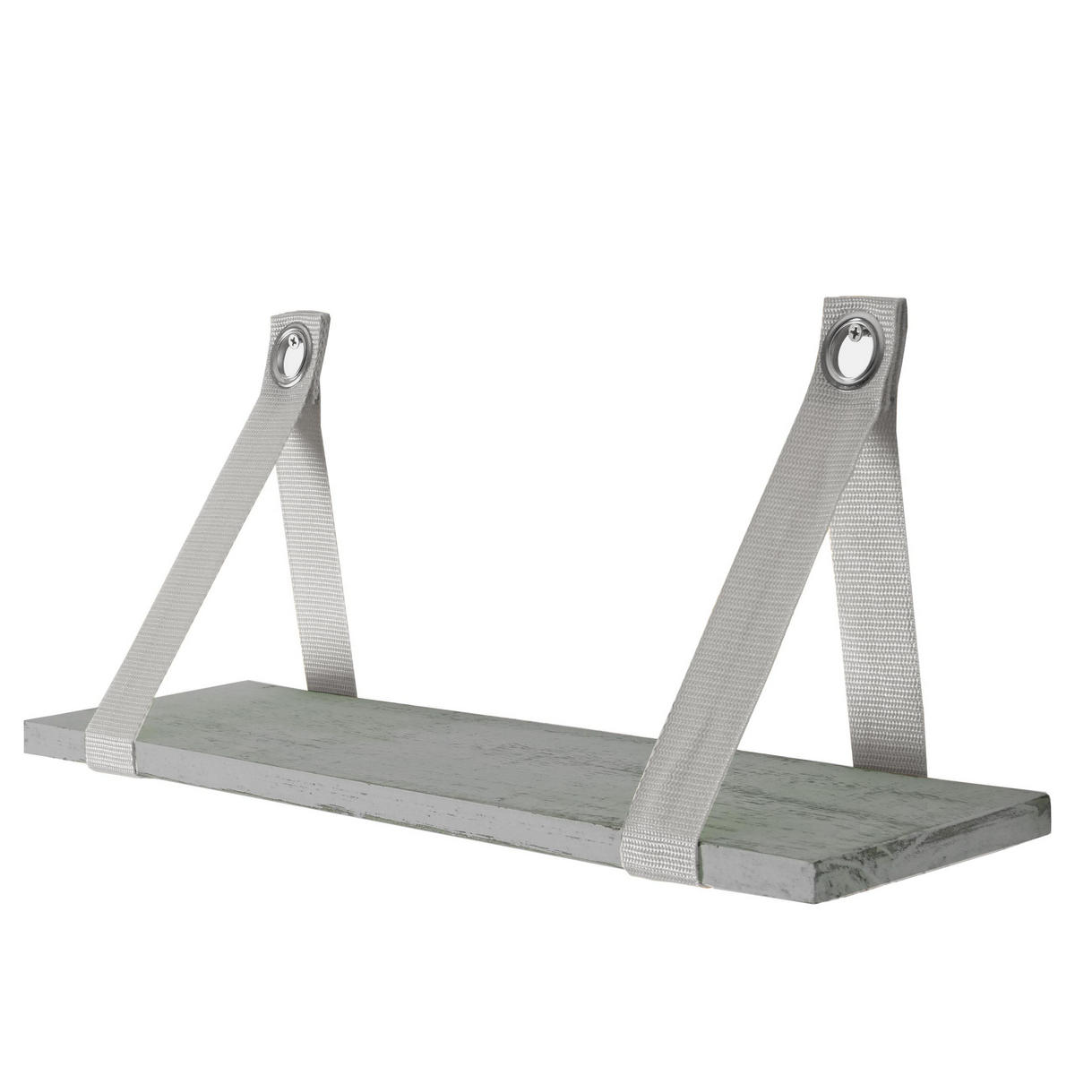 WANDREGAL VIRE Grau - Grau, Holz (49/20/13cm) - MCW