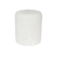 HOCKER Tierno Weiß 36/36/43 cm - Weiß, Textil (36/43/36cm) - Leitmotiv