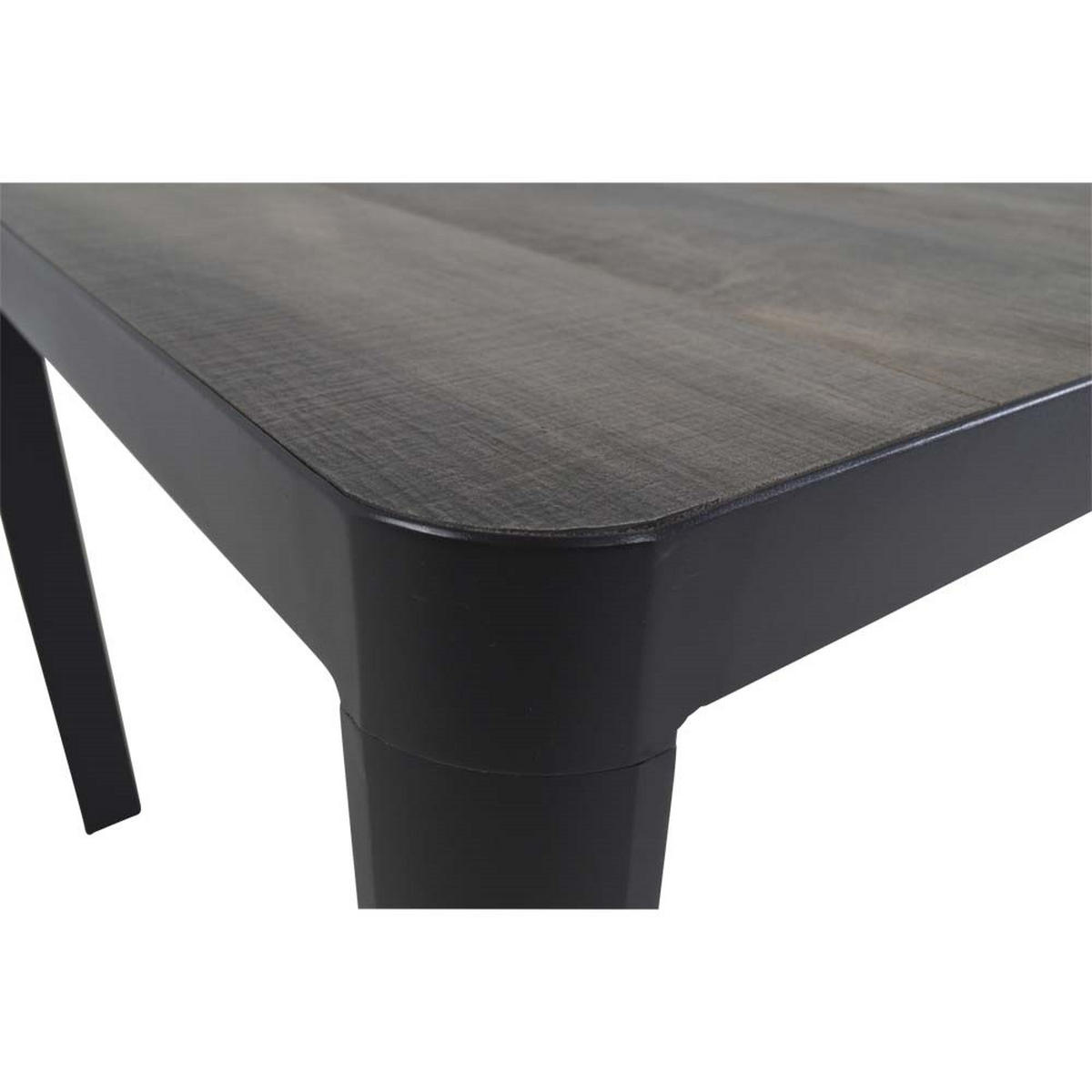GARTENTISCH Castilla - Anthrazit - 160/90/74 cm - Dunkelgrau, Metall (160/90/74cm) - Lesli Living