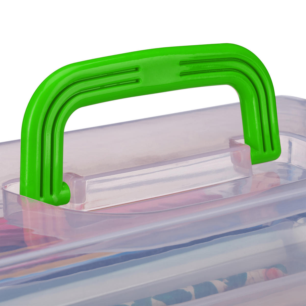 AUFBEWAHRUNGSBOX - Transparent, Kunststoff (33/14/19.5cm) - Relaxdays