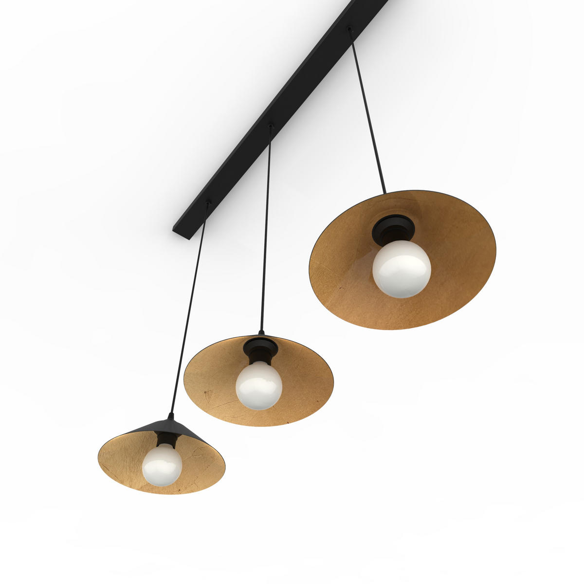 HÄNGELEUCHTE - Kupferfarben, Metall (25/100/120cm) - Lumicom