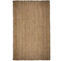 TEPPICH Jute Wende-Design, strapazierfähig ERME, Braun 60x150 cm - Braun, Naturmaterialien (60/150cm) - KADIMA DESIGN